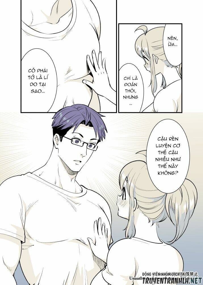 Osananajimi Ga Hisabisa Ni Saikai Shitara Otagai Kyonyuu Ni Natteta Chương 18 Ảnh 10