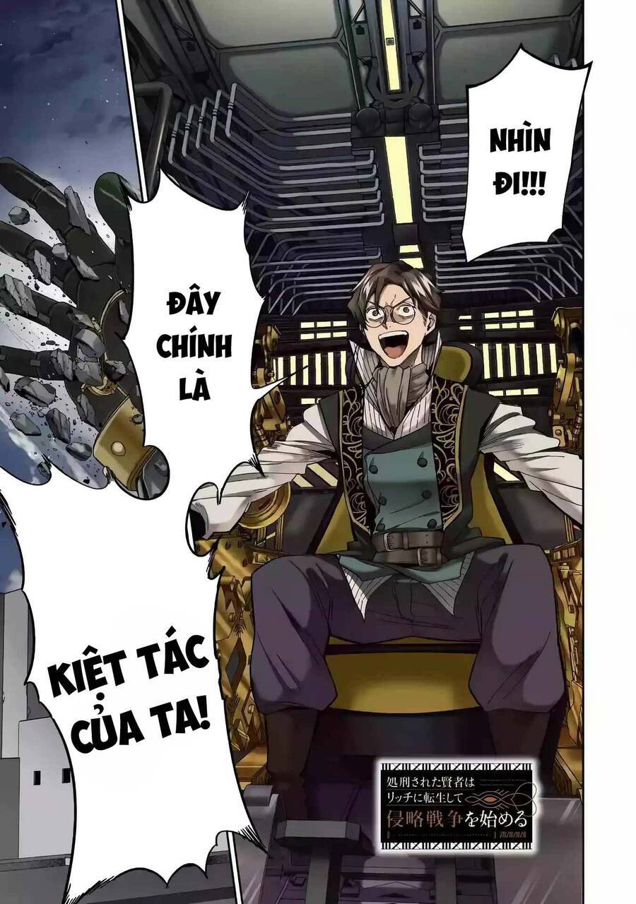 Shokei Sareta Kenja Wa Lich Ni Tensei Shite Shinryaku Sensou Wo Hajimaru Chương 37 Ảnh 3