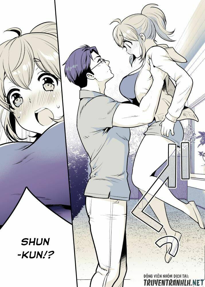 Osananajimi Ga Hisabisa Ni Saikai Shitara Otagai Kyonyuu Ni Natteta Chương 8 Ảnh 6