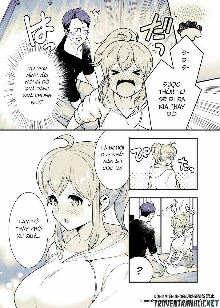 Osananajimi Ga Hisabisa Ni Saikai Shitara Otagai Kyonyuu Ni Natteta Chương 17 Ảnh 8