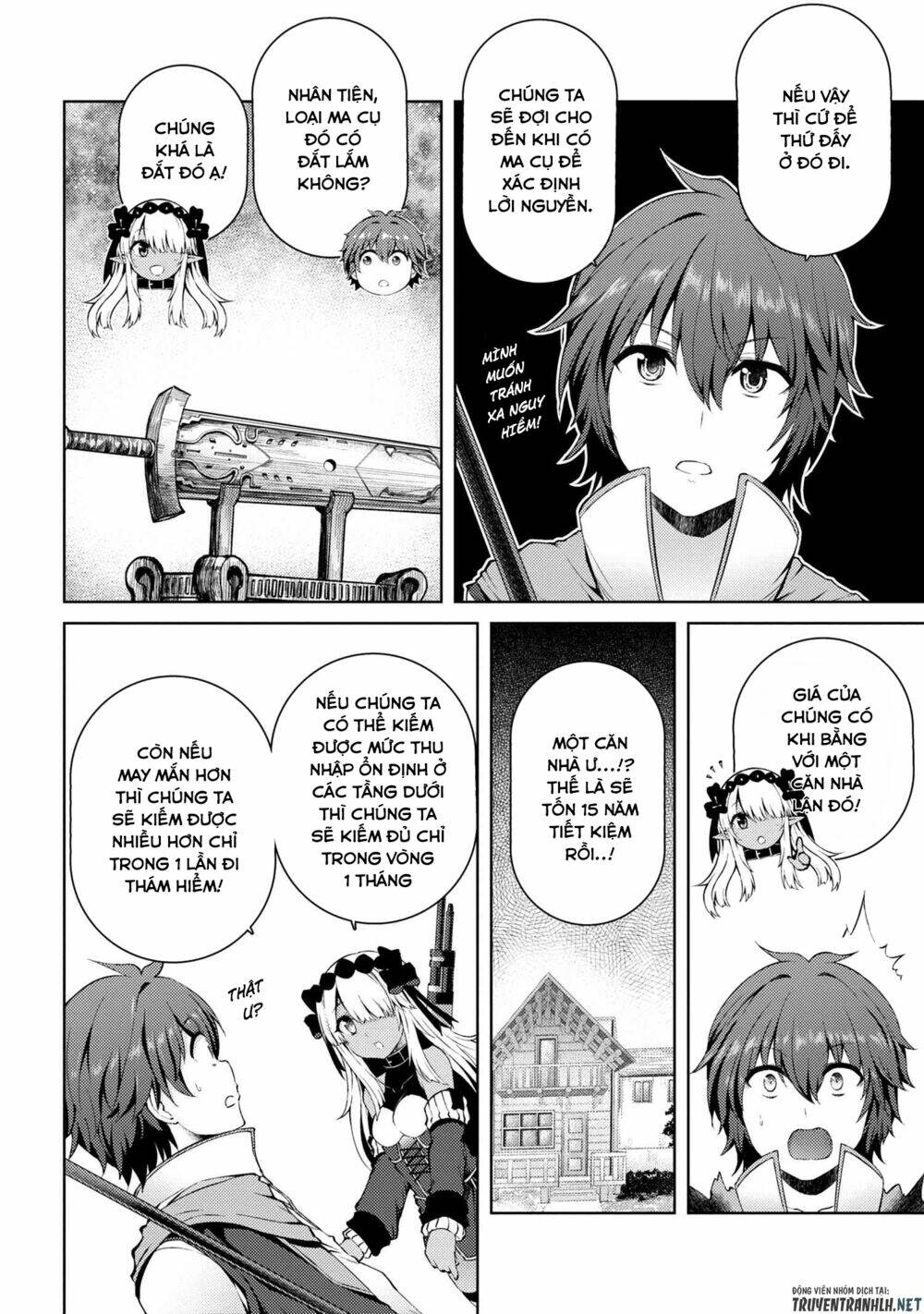 Ie Ga Moete Jinsei Dou Demo Yoku Natta Kara, Nokotta Nakenashi No Kin De Dark Elf No Dorei O Katta Chương 4 Ảnh 17