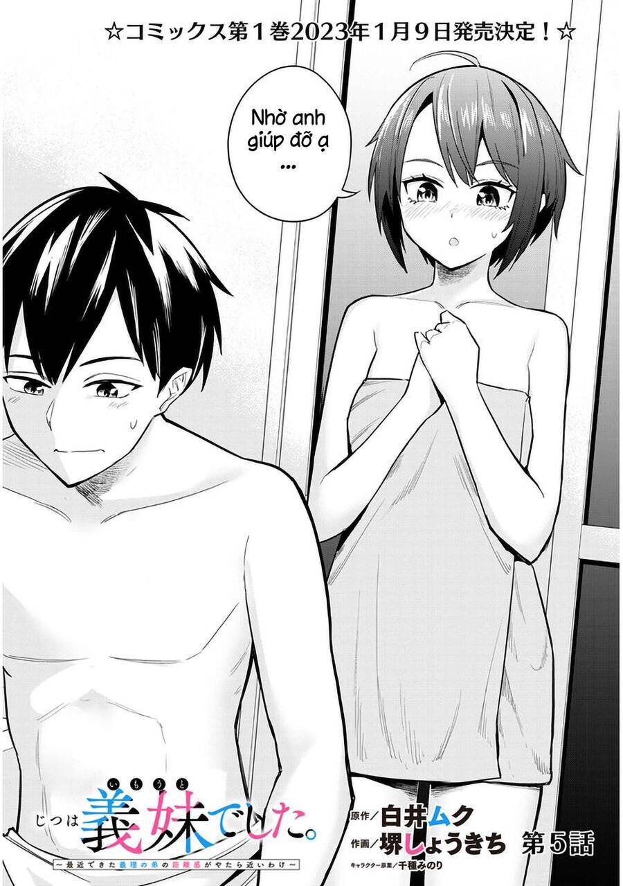She Was Actually My Stepsister ~Recently, The Sense Of Distance Between Me And My New Stepbrother Is Incredibly Close~ Chương 5 Ảnh 4