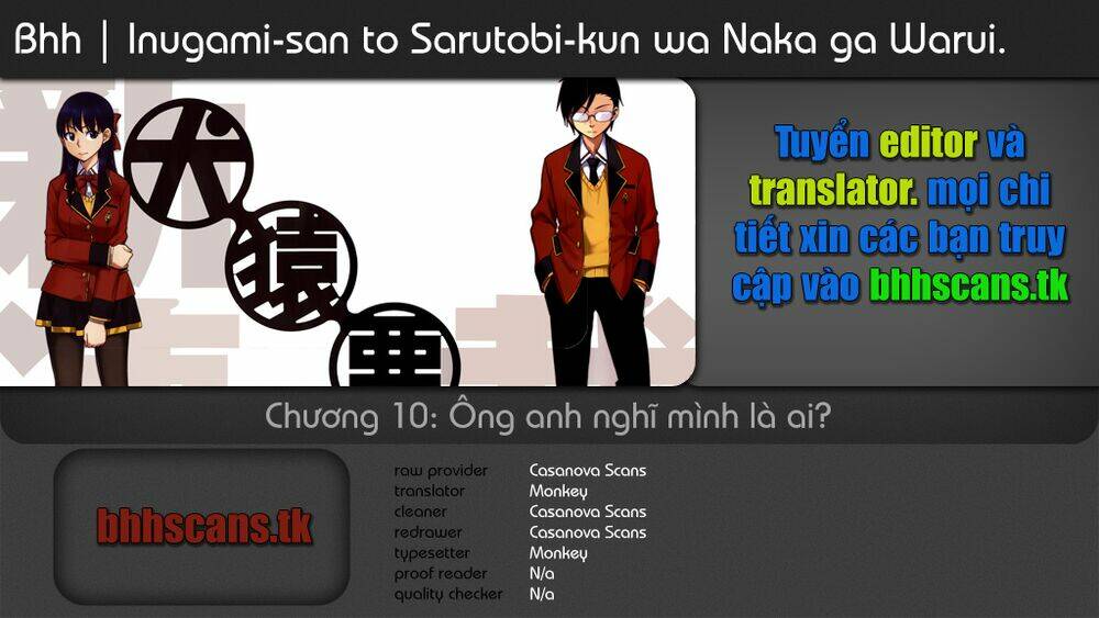 Inugami-San To Sarutobi-Kun Wa Naka Ga Warui Chương 10 Ảnh 3