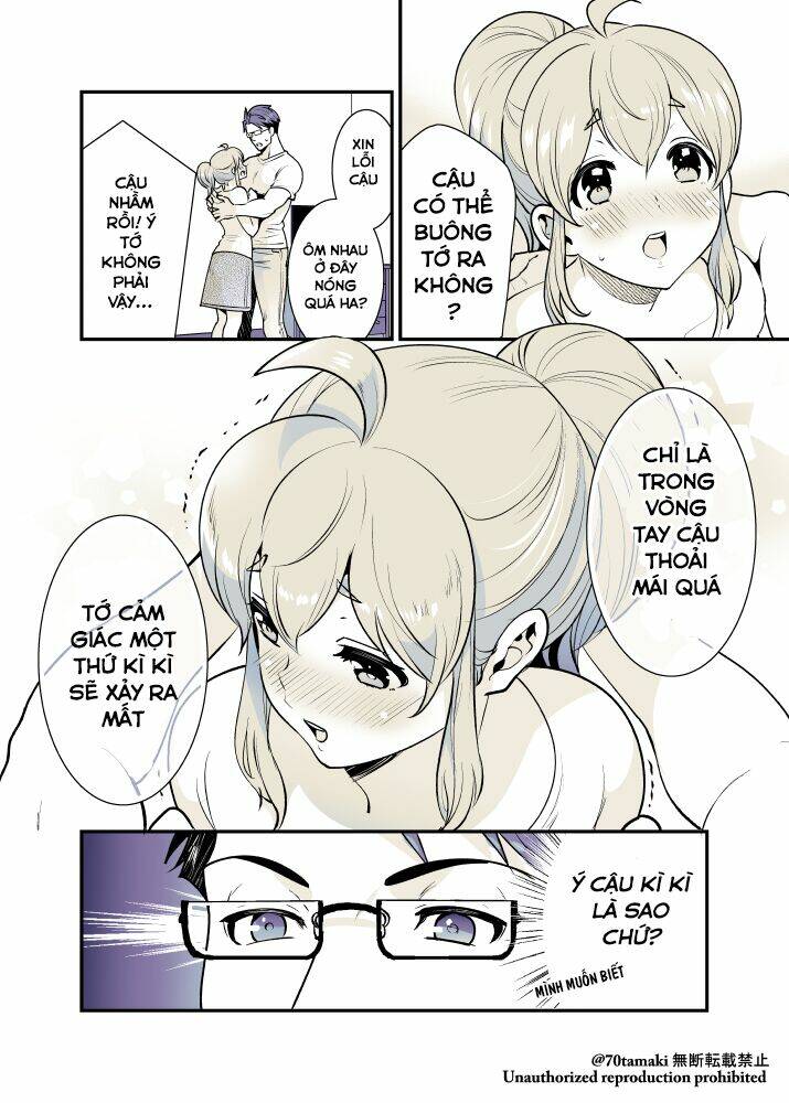 Osananajimi Ga Hisabisa Ni Saikai Shitara Otagai Kyonyuu Ni Natteta Chương 20 Ảnh 5