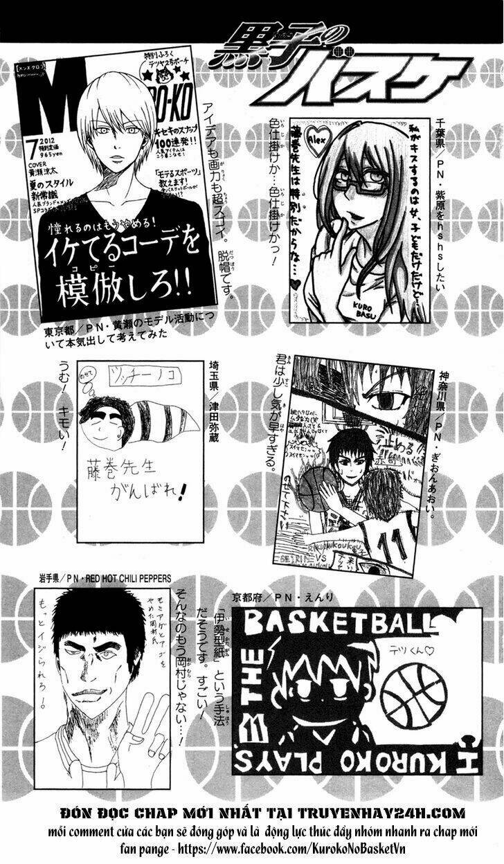 Vua Bóng Rổ Kuroko Chương 275.5 Ảnh 10