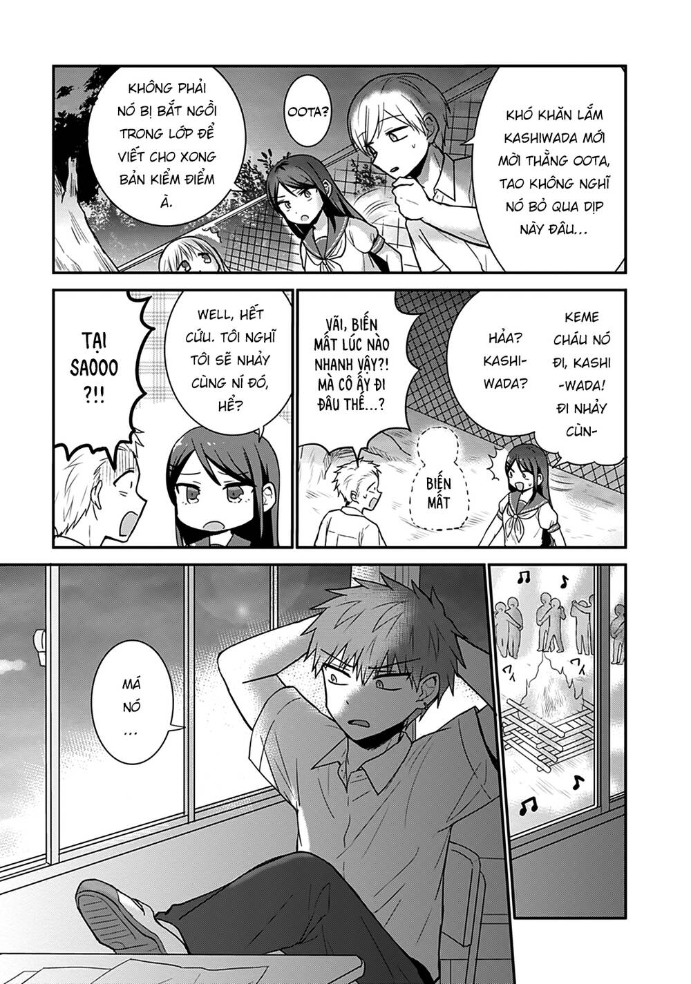 Kao Ni Denai Kashiwada-San To Kao Ni Deru Oota-Kun Chương 45 Ảnh 9