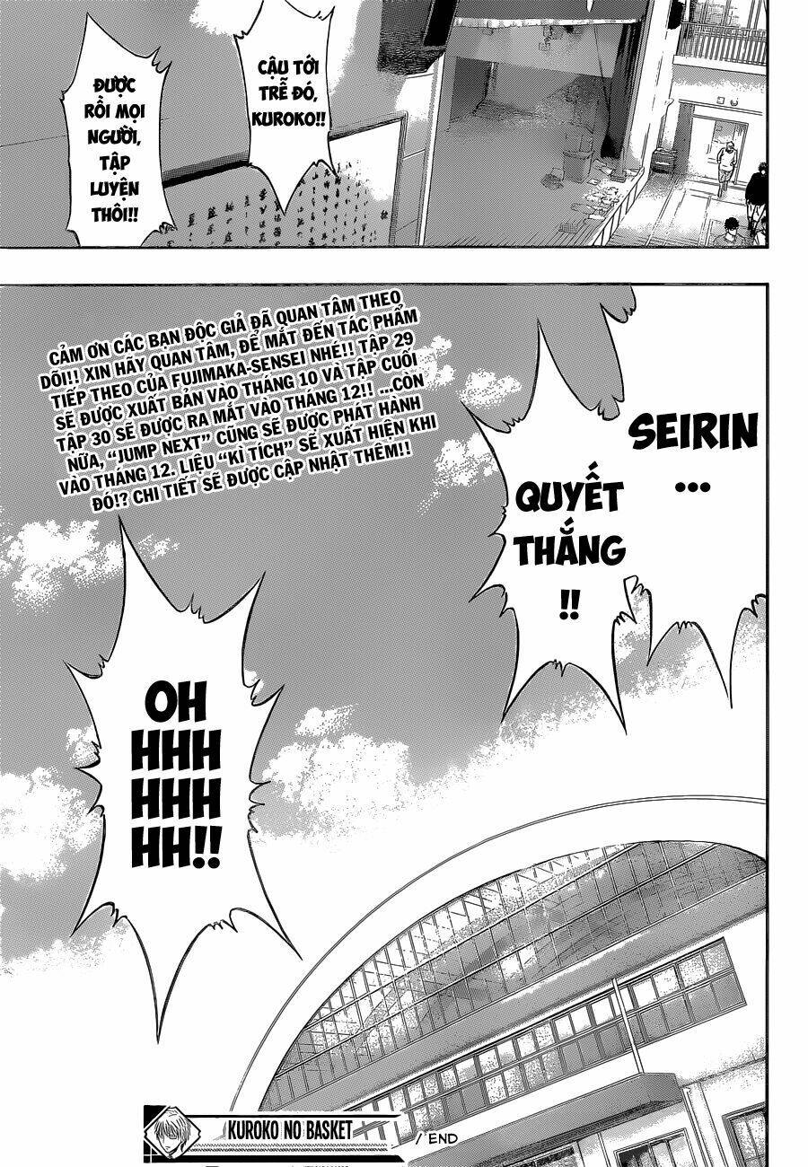 Vua Bóng Rổ Kuroko Chương 275 Ảnh 22