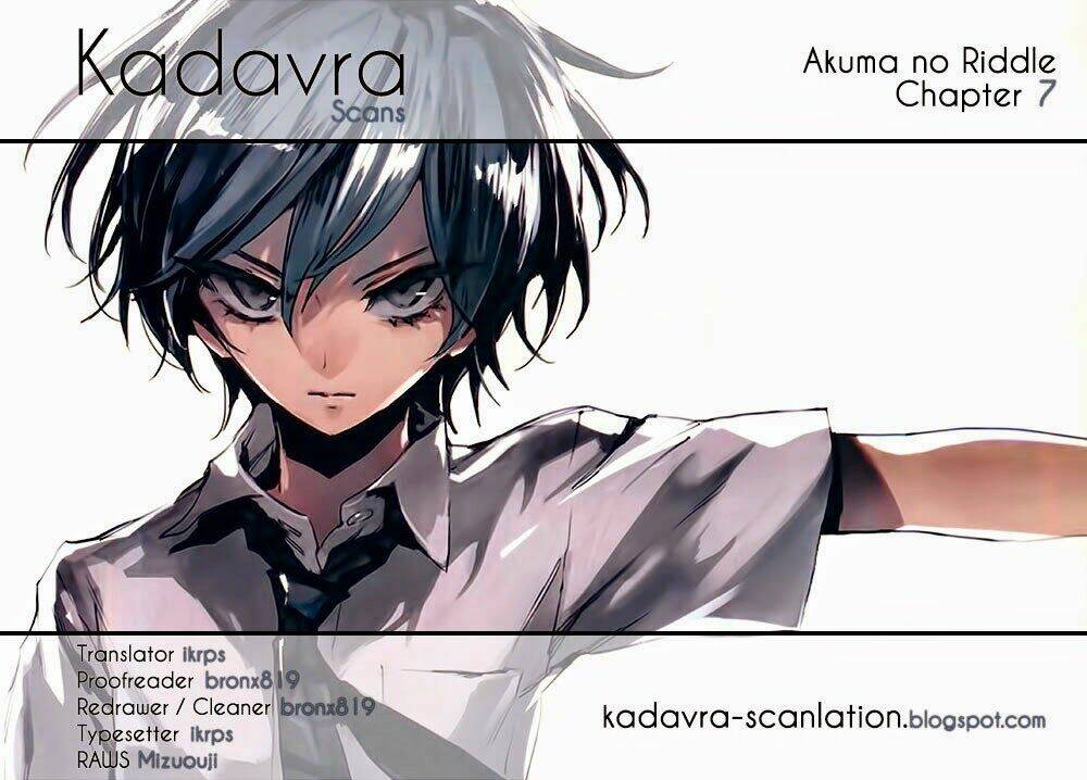 Akuma No Riddle Chương 7 Ảnh 2