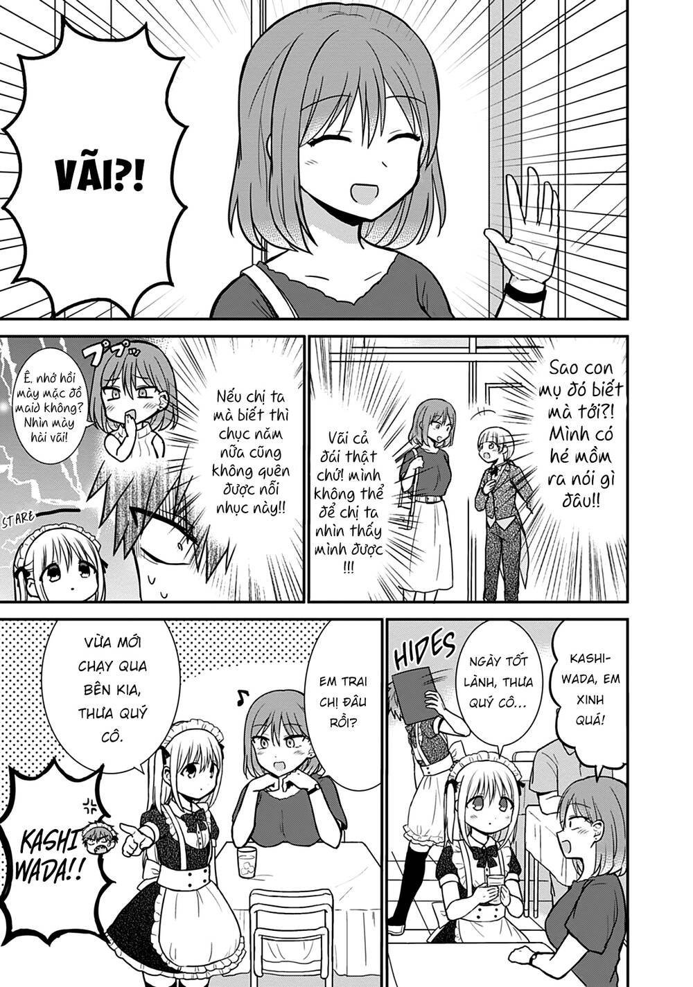 Kao Ni Denai Kashiwada-San To Kao Ni Deru Oota-Kun Chương 43 Ảnh 12