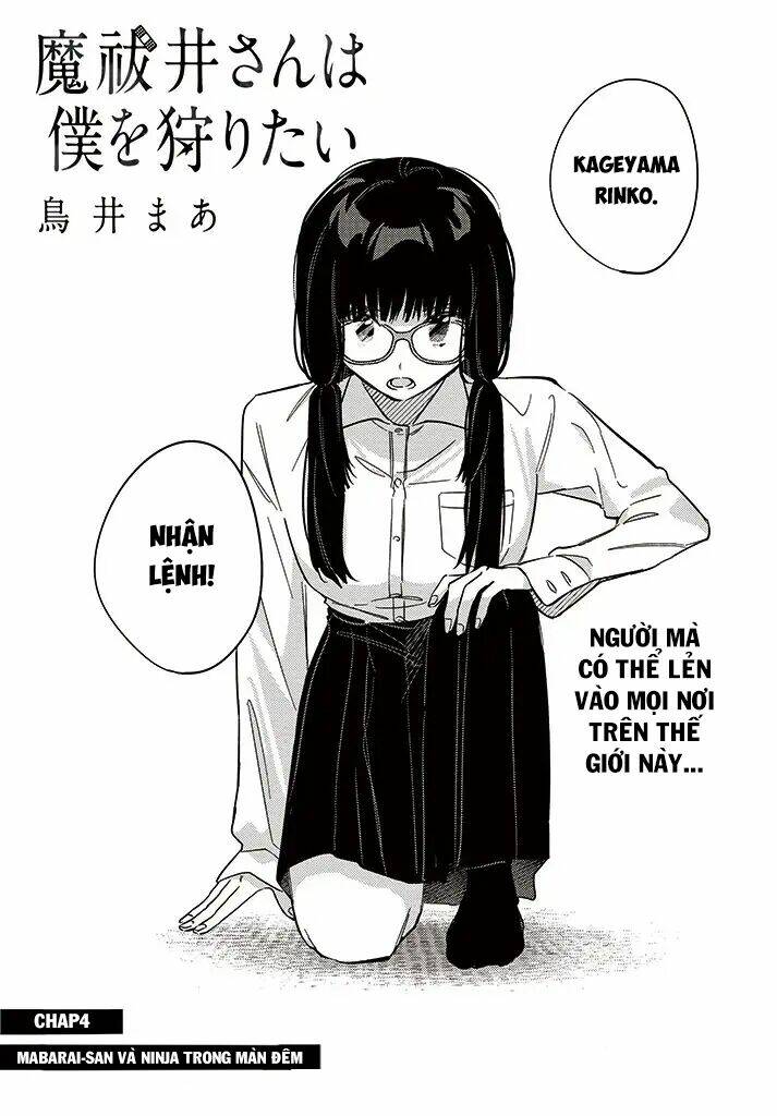 Mabarai-San Cố Gắng Săn Tôi! Chương 4 Ảnh 4