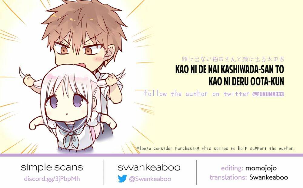 Kao Ni Denai Kashiwada-San To Kao Ni Deru Oota-Kun Chương 30 Ảnh 15