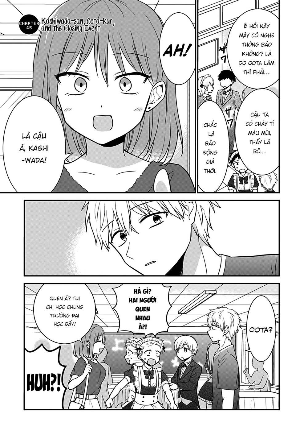 Kao Ni Denai Kashiwada-San To Kao Ni Deru Oota-Kun Chương 45 Ảnh 5