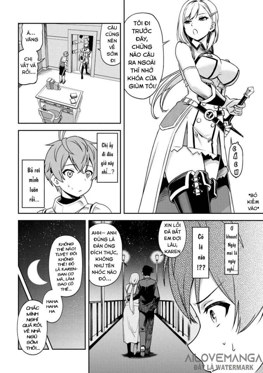 Toshiue Elite Onna Kishi Ga Boku No Mae De Dake Kawaii Chương 5.1 Ảnh 4