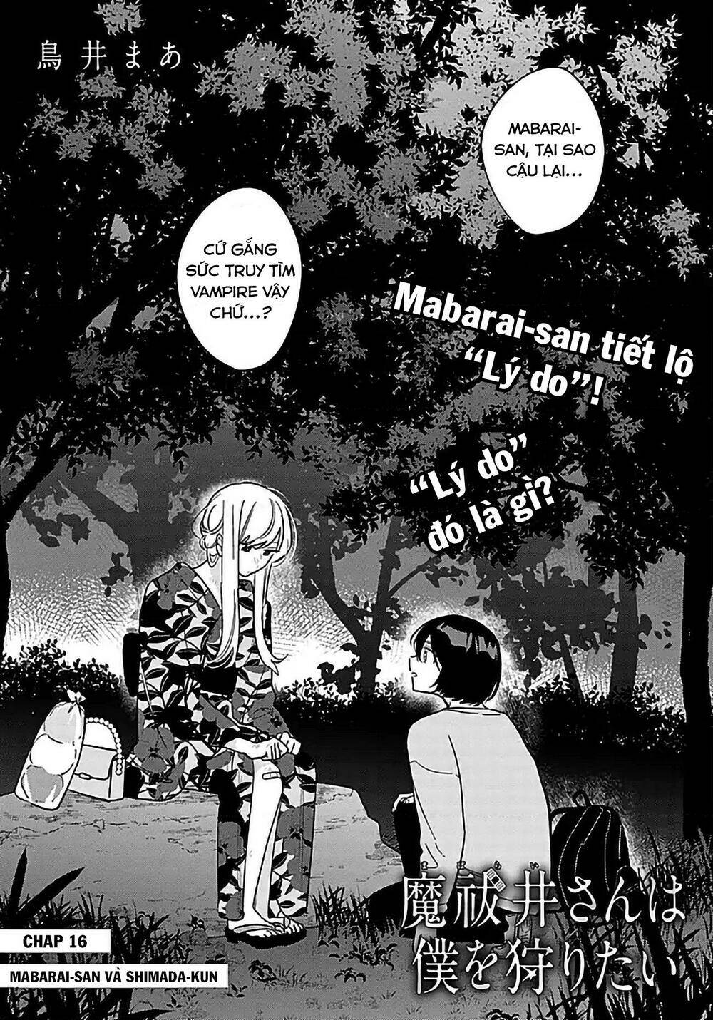 Mabarai-San Cố Gắng Săn Tôi! Chương 16 Ảnh 3