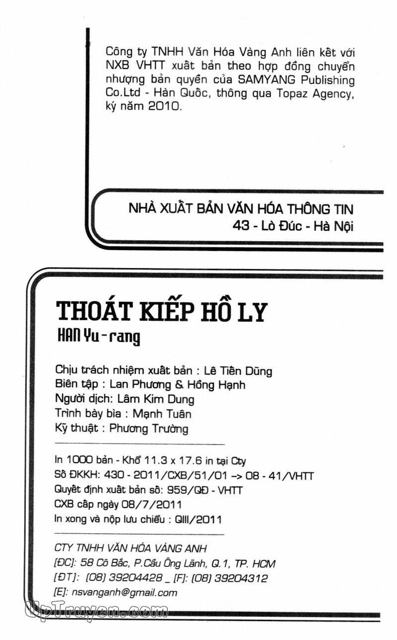 Thoát Kiếp Hồ Ly Chương 22 Ảnh 3