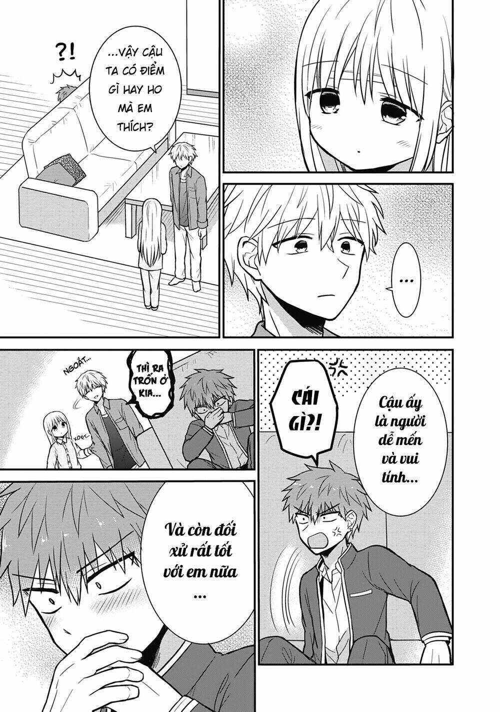 Kao Ni Denai Kashiwada-San To Kao Ni Deru Oota-Kun Chương 28 Ảnh 13