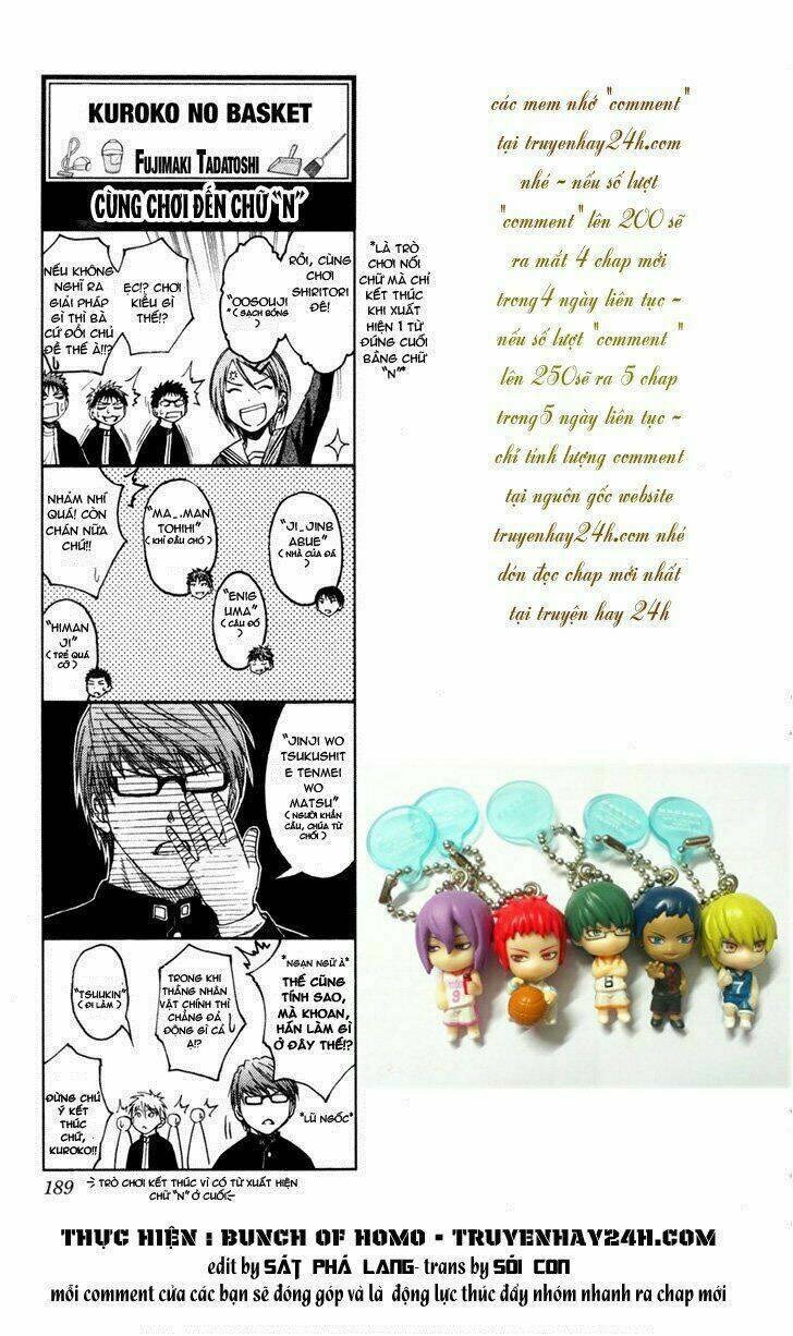 Vua Bóng Rổ Kuroko Chương 275.5 Ảnh 2
