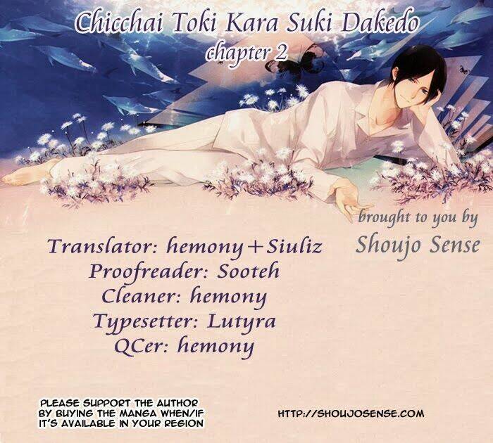 Chicchai Toki Kara Suki Dakedo Chương 2 Ảnh 2