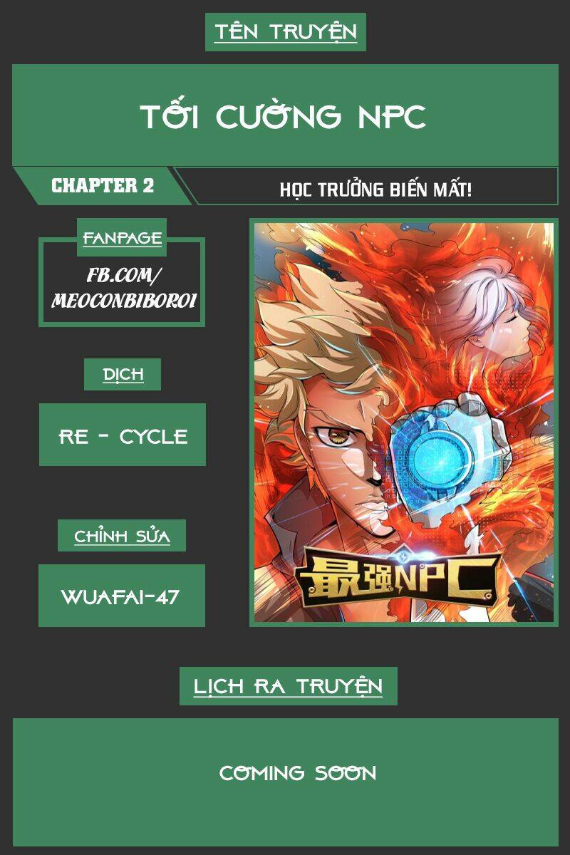 Tối Cường Npc Chương 2 Ảnh 2