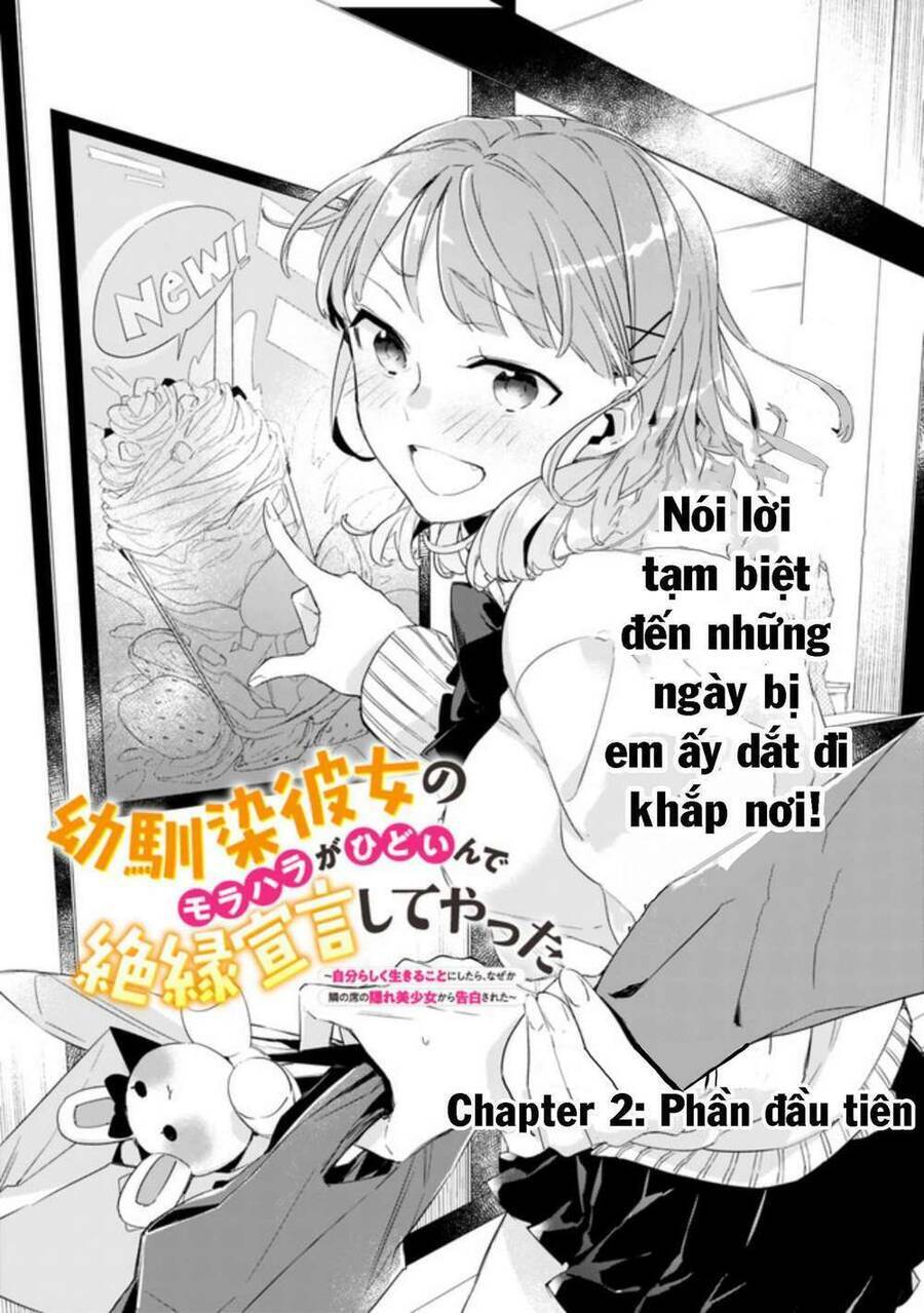 Osananajimi Kanojo No Morahara Ga Hidoi N De Zetsuen Sengen Shite Yatta Chương 2.1 Ảnh 2
