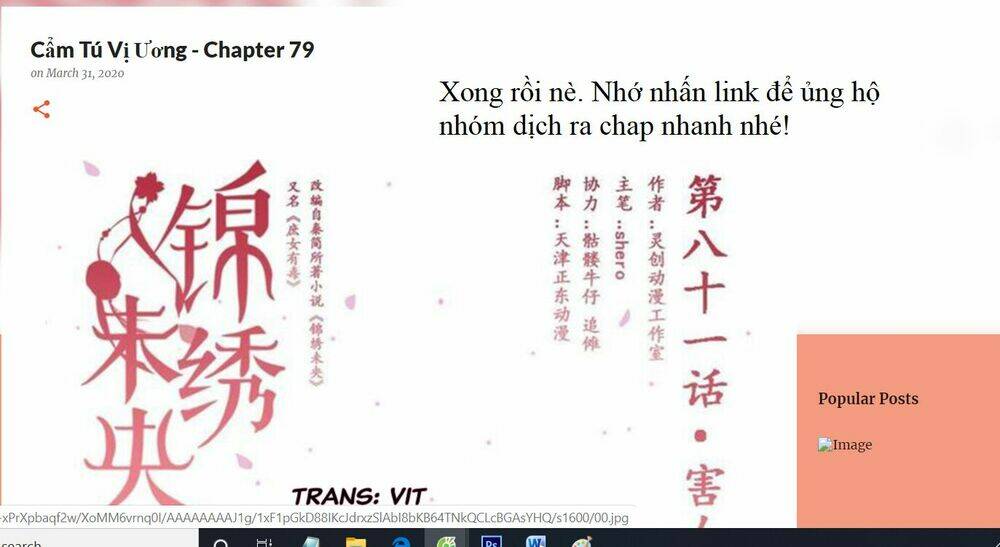 Cẩm Tú Vị Ương Chương 78 Ảnh 14