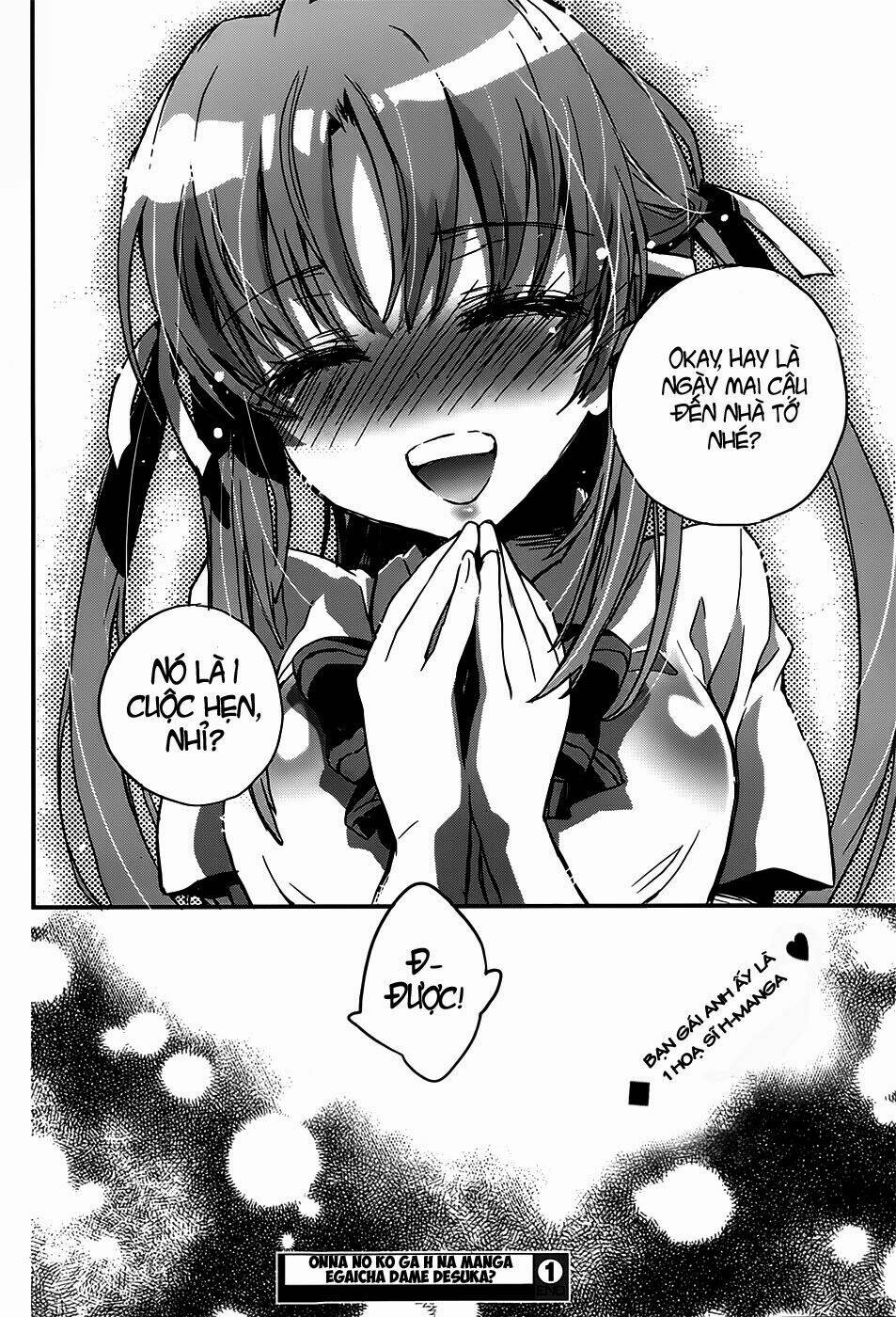 Onna No Ko Ga H-Na Manga Egaicha Dame Desuka Chương 1 Ảnh 28