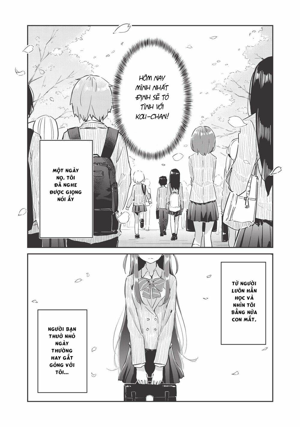 Itsumo Shiotaiou Na Osananajimi Dakedo, Ore Ni Kataomoi Shite Iru No Ga Barebare De Kawaii Chương 1.1 Ảnh 3