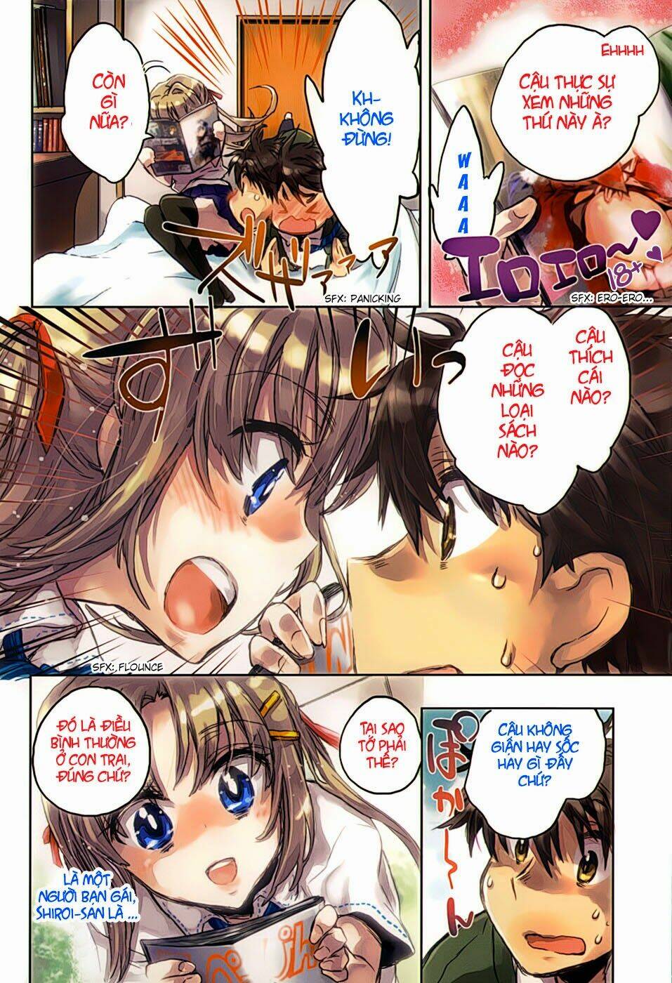 Onna No Ko Ga H-Na Manga Egaicha Dame Desuka Chương 1 Ảnh 6