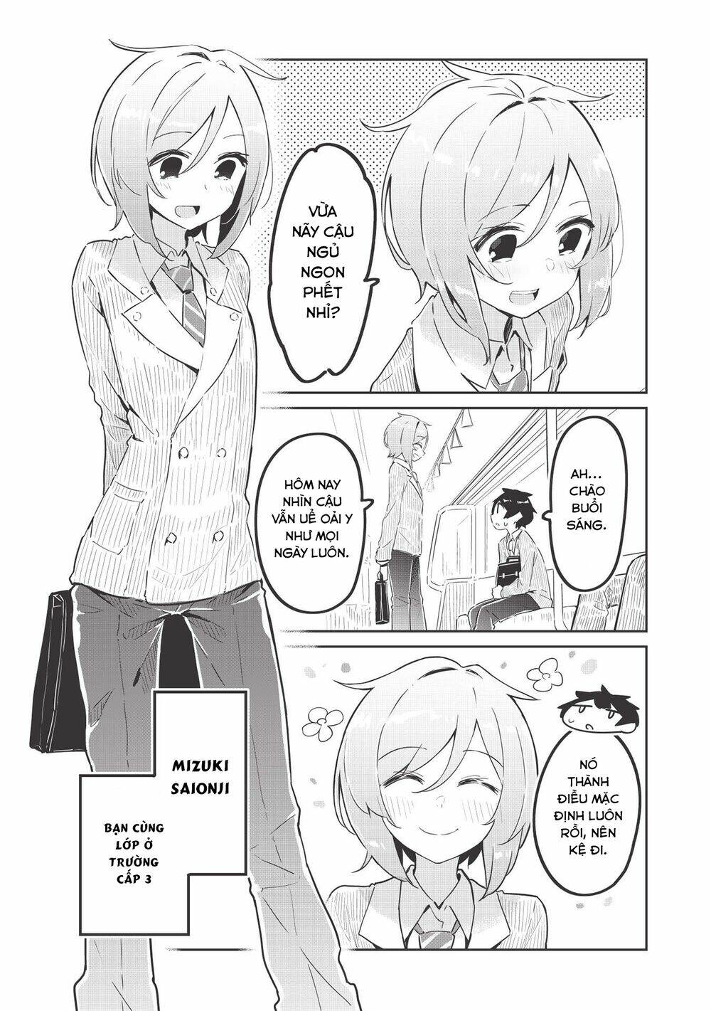 Itsumo Shiotaiou Na Osananajimi Dakedo, Ore Ni Kataomoi Shite Iru No Ga Barebare De Kawaii Chương 1.1 Ảnh 9