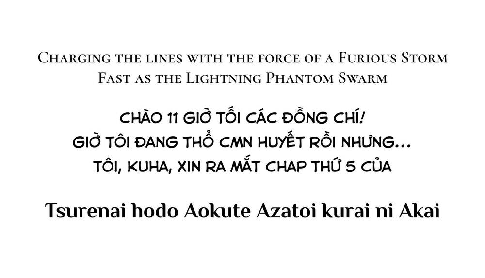 Xanh Của Lạnh Lùng. Đỏ Của Xảo Quyệt. Chương 5 Ảnh 2