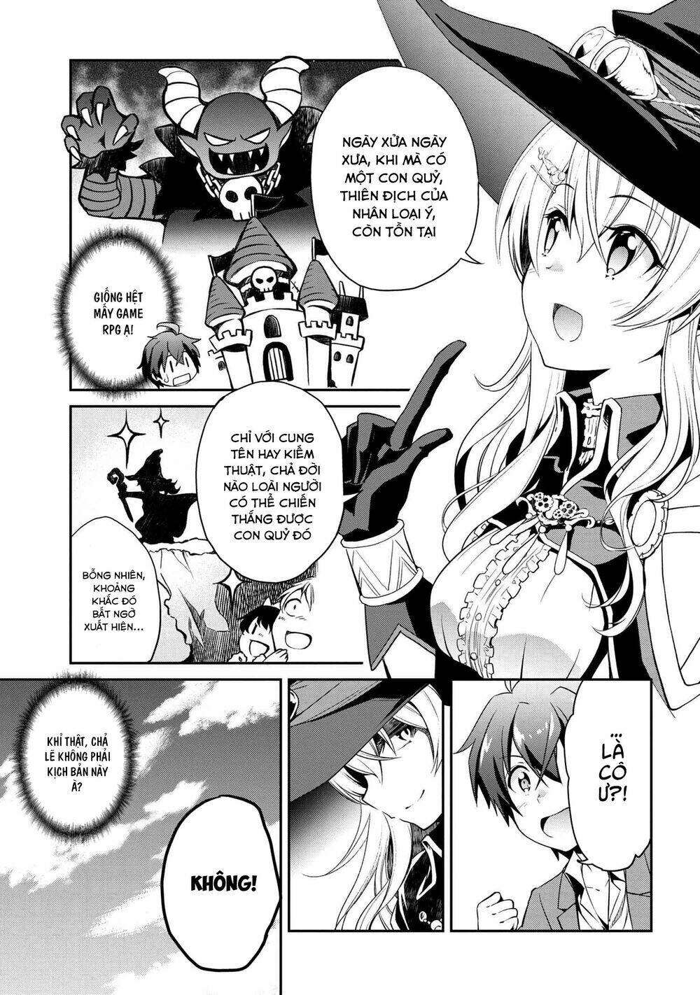 Kimi Wa Shinenai Hai Kaburi No Majo Chương 1 Ảnh 21