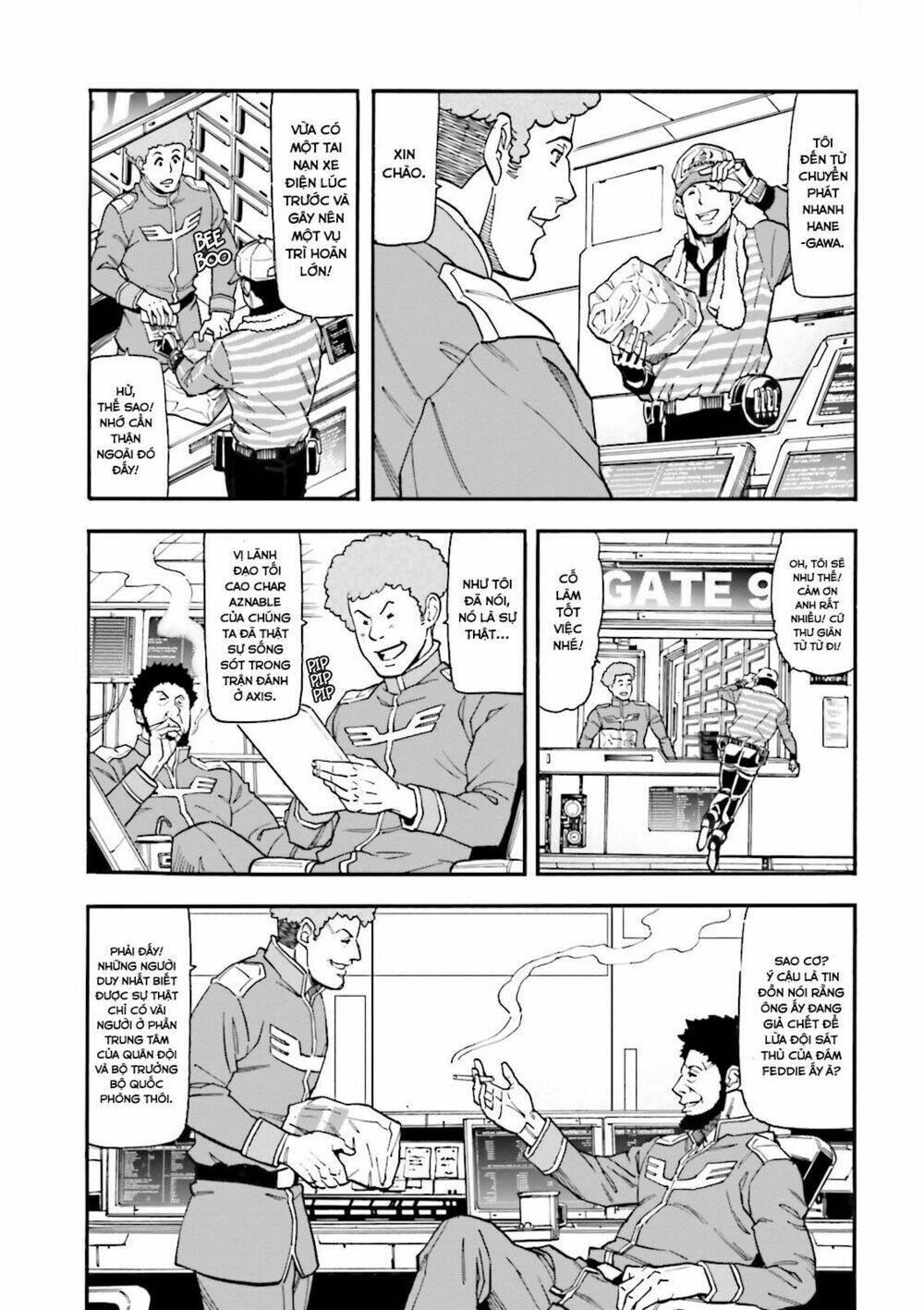 Kidou Senshi Gundam Uc Bande Dessinée: Episode 0 Chương 4 Ảnh 6