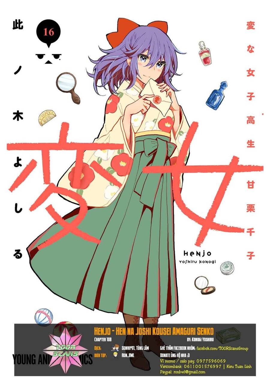 Henjo - Hen Na Joshi Kousei Amaguri Chiko Chương 110 Ảnh 2