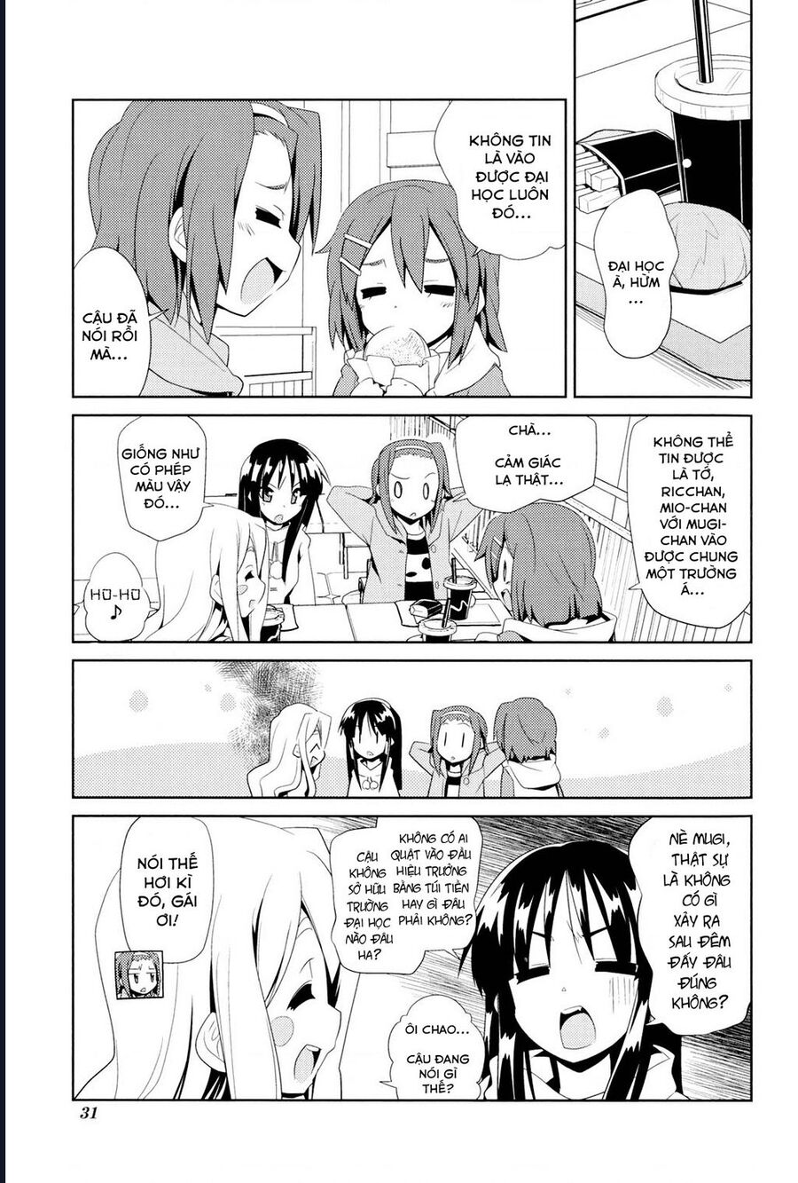 K-On! Story Anthology Comic Chương 5 Ảnh 4