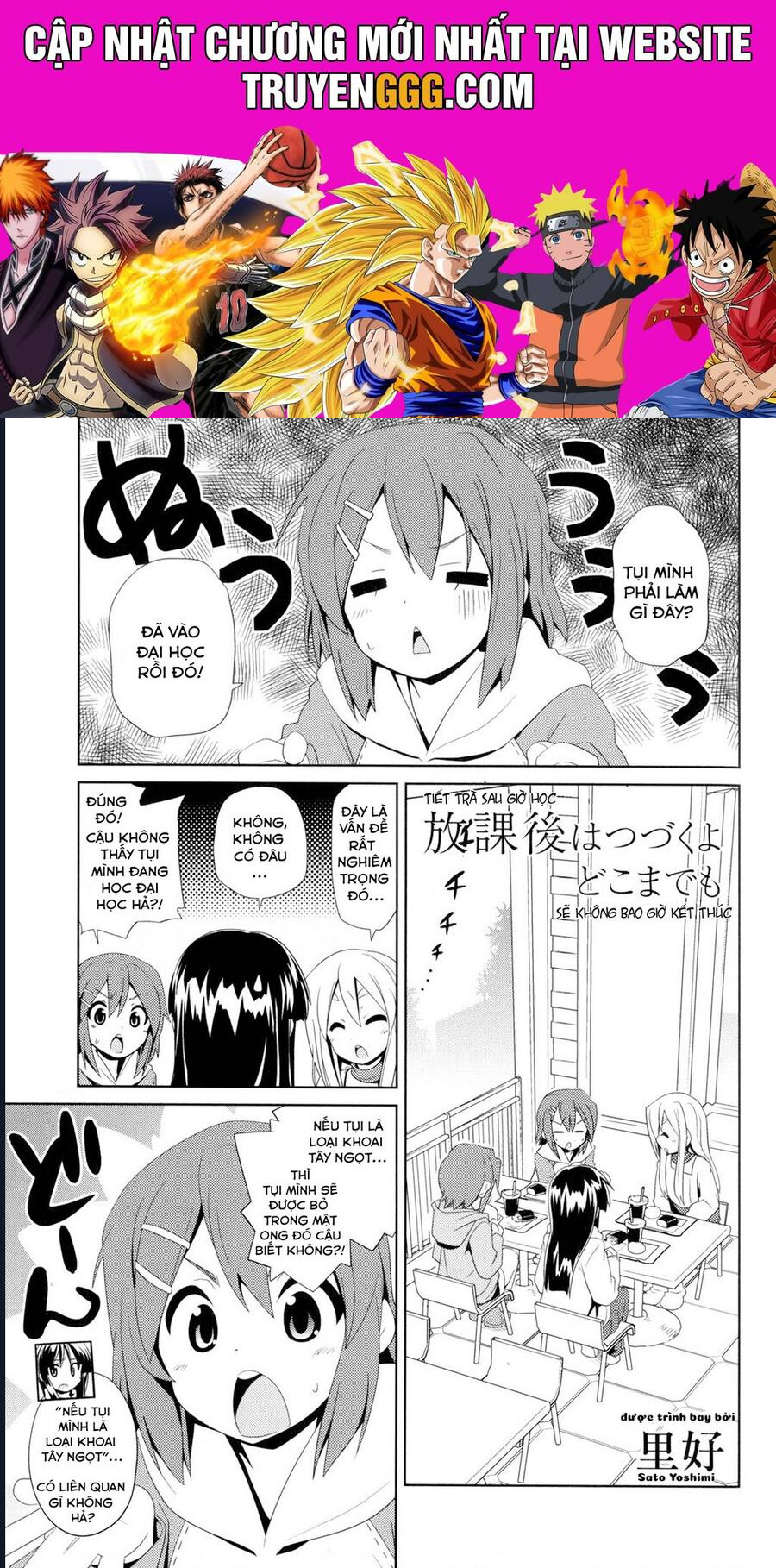 K-On! Story Anthology Comic Chương 5 Ảnh 2