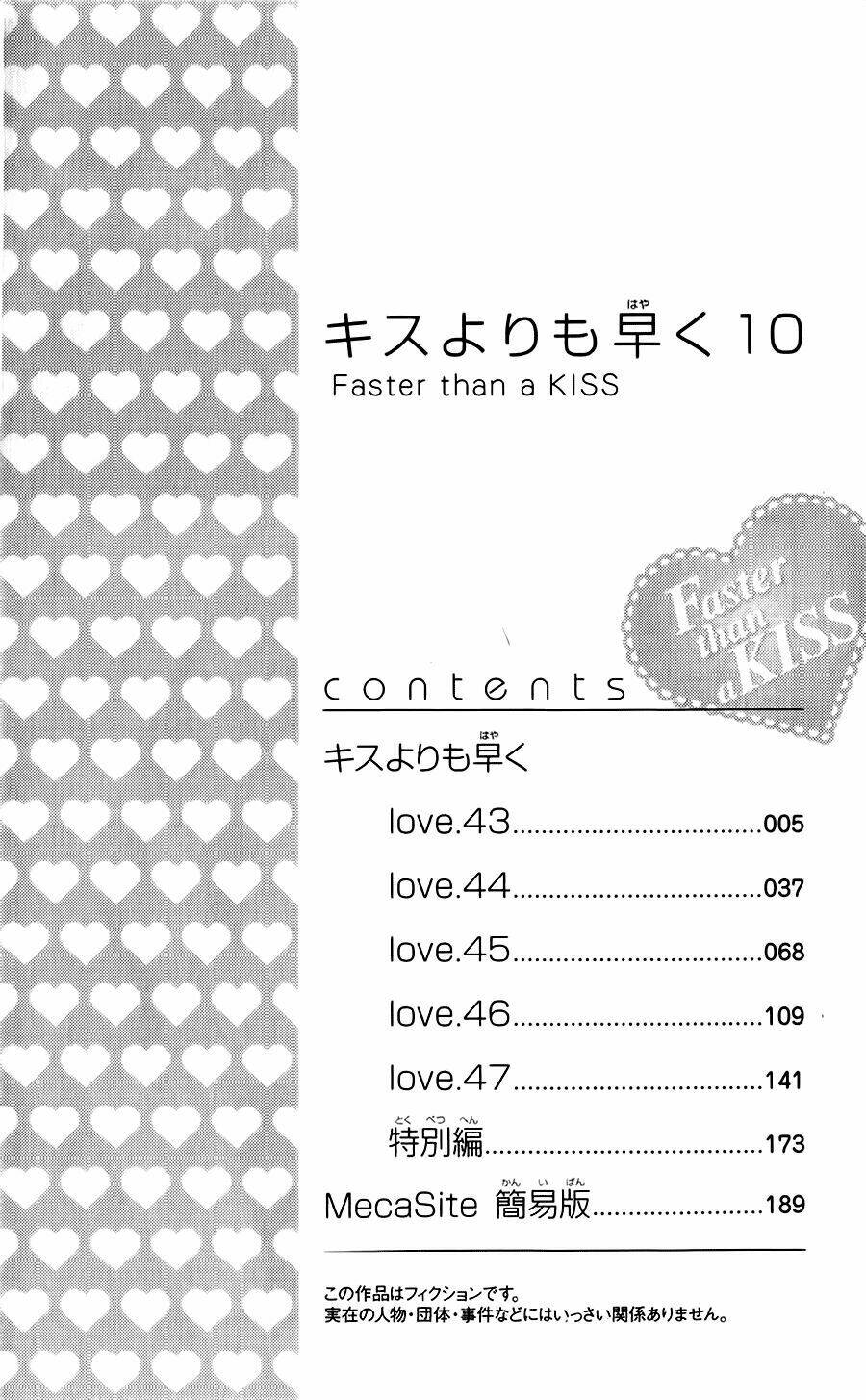 Faster Than A Kiss - Kiss Yori Mo Hayaku Chương 43 Ảnh 6
