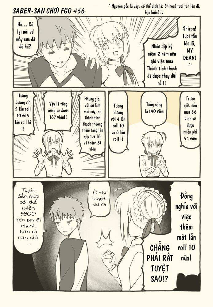 Saber-San Chơi Fgo! Chương 51 Ảnh 9