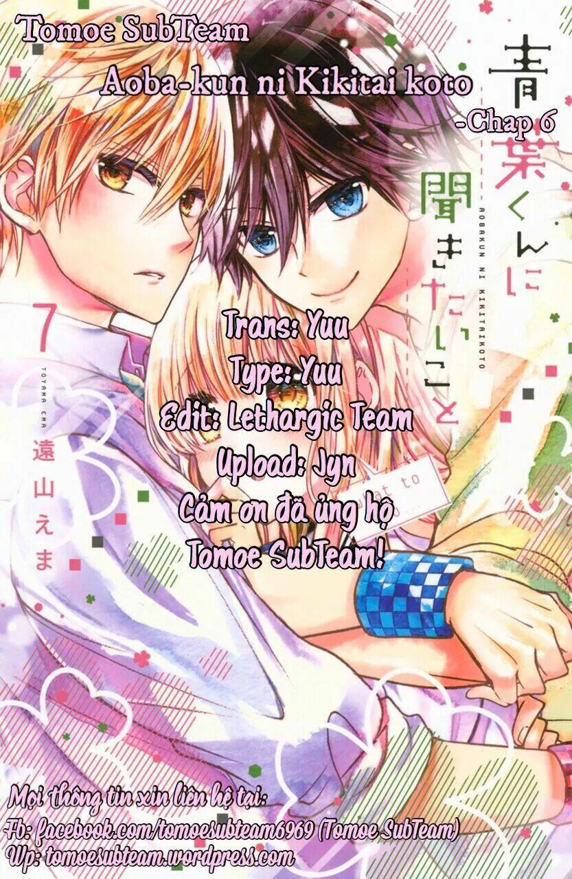 Aoba-Kun Ni Kikitai Koto Chương 6 Ảnh 2