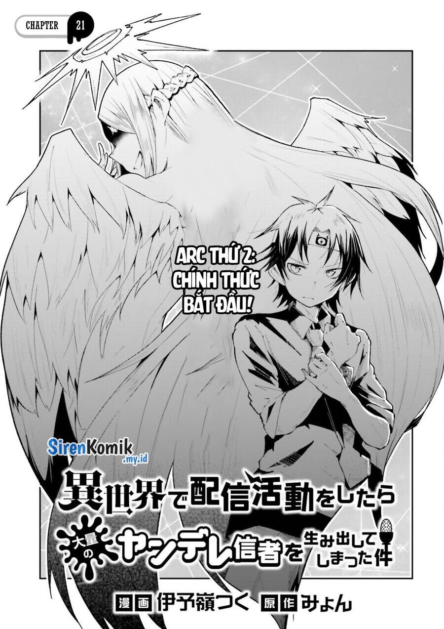 Isekai De Haishin Katsudou Wo Shitara Tairyou No Yandere Shinja Wo Umidashite Shimatta Ken Chương 21 Ảnh 5