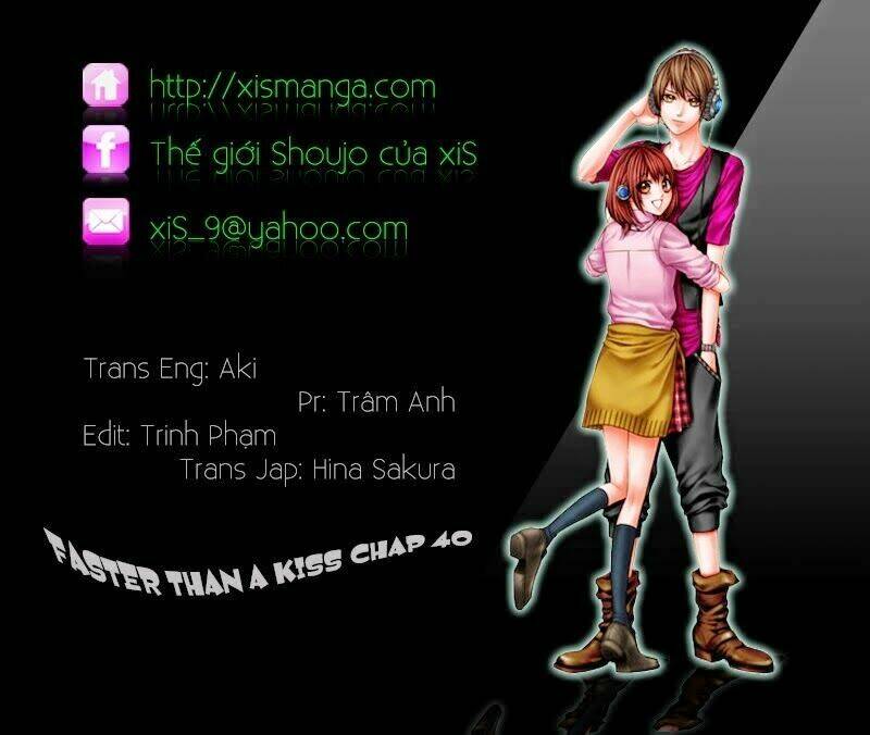 Faster Than A Kiss - Kiss Yori Mo Hayaku Chương 40 Ảnh 3