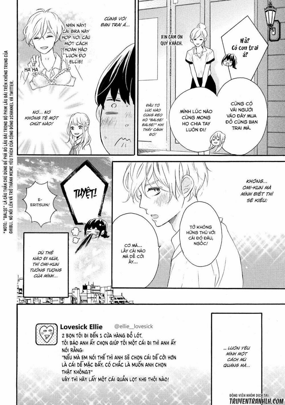 Lovesick Ellie Chương 3 Ảnh 12