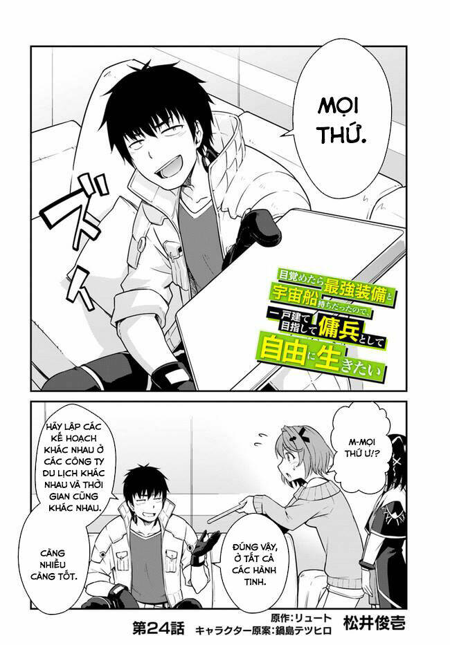 Mezametara Saikyou Soubi To Uchuusen-Mochi Datta No De, Ikkodate Mezashite Youhei Toshite Jiyuu Chương 24 Ảnh 3