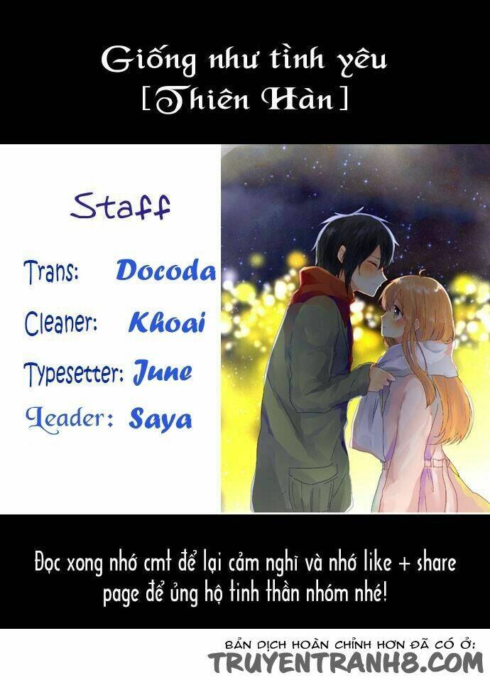 Giống Như Tình Yêu! Chương 12 Ảnh 2