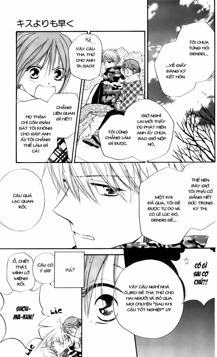 Faster Than A Kiss - Kiss Yori Mo Hayaku Chương 54 Ảnh 14