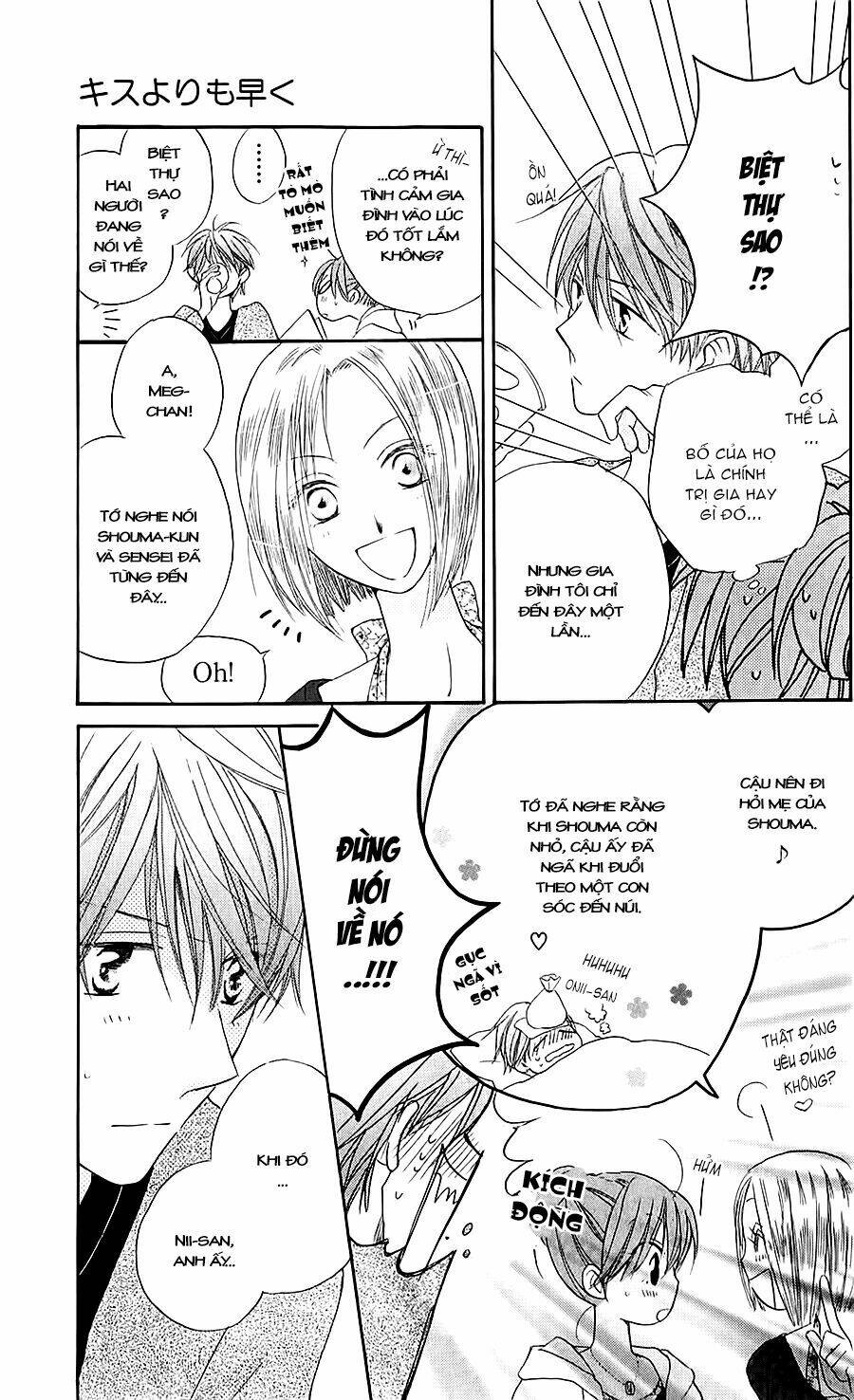 Faster Than A Kiss - Kiss Yori Mo Hayaku Chương 39 Ảnh 14