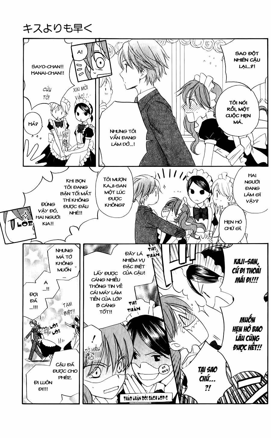 Faster Than A Kiss - Kiss Yori Mo Hayaku Chương 45 Ảnh 29