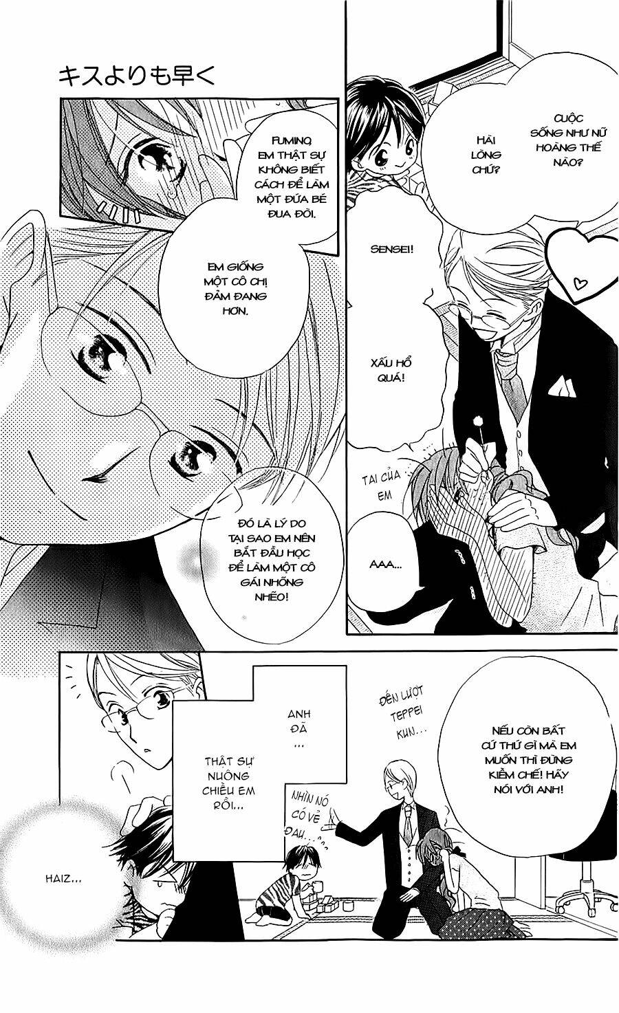 Faster Than A Kiss - Kiss Yori Mo Hayaku Chương 41 Ảnh 14