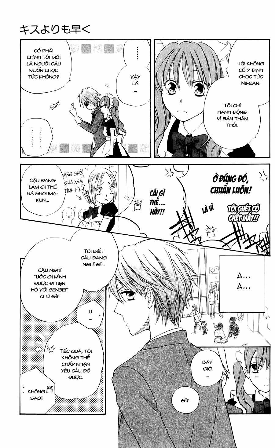 Faster Than A Kiss - Kiss Yori Mo Hayaku Chương 45 Ảnh 31