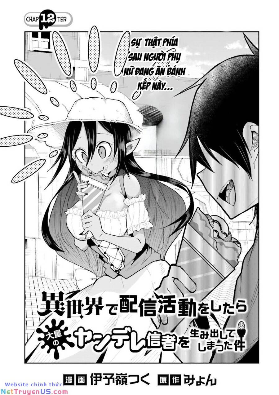 Isekai De Haishin Katsudou Wo Shitara Tairyou No Yandere Shinja Wo Umidashite Shimatta Ken Chương 12 Ảnh 4