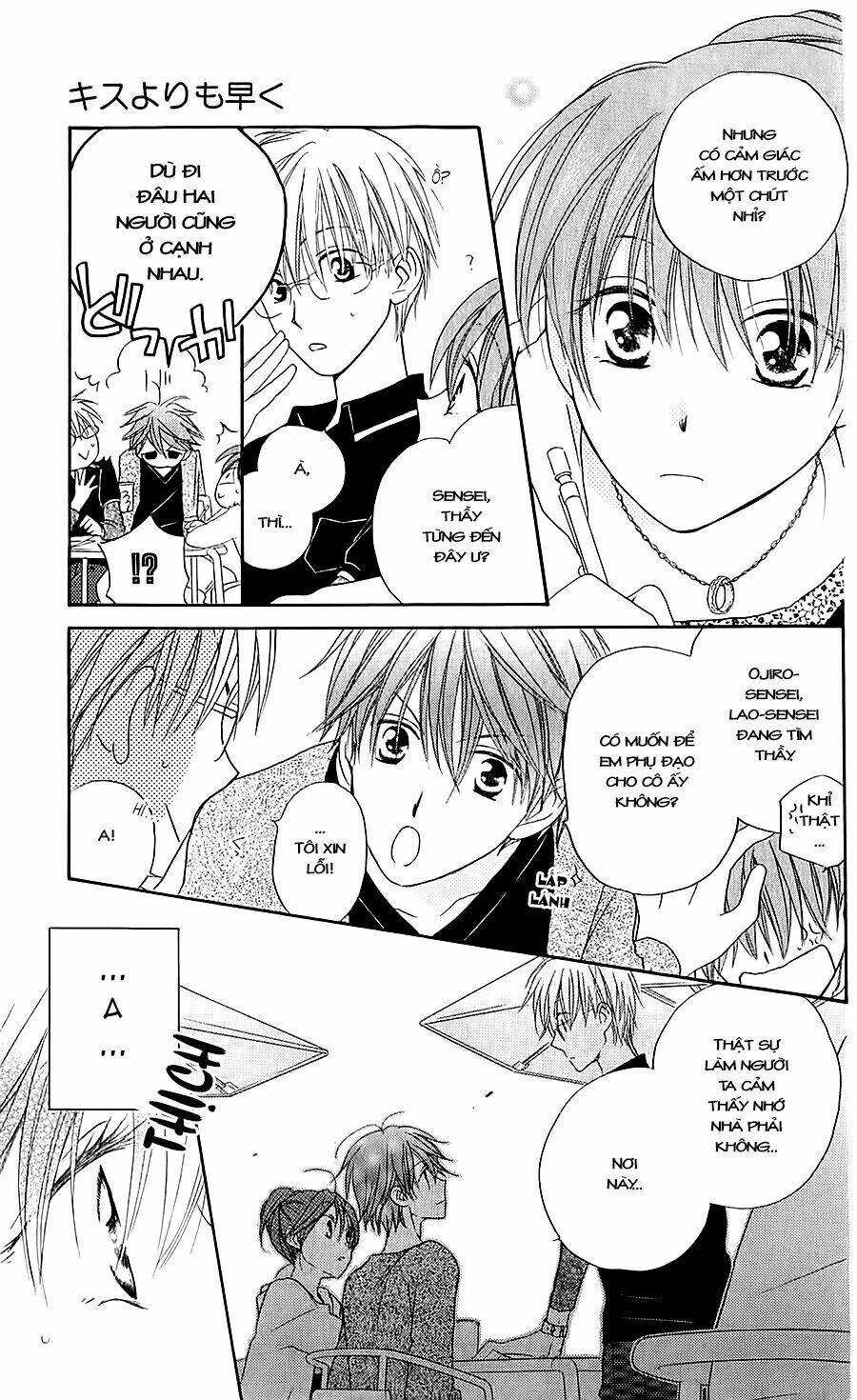 Faster Than A Kiss - Kiss Yori Mo Hayaku Chương 39 Ảnh 12